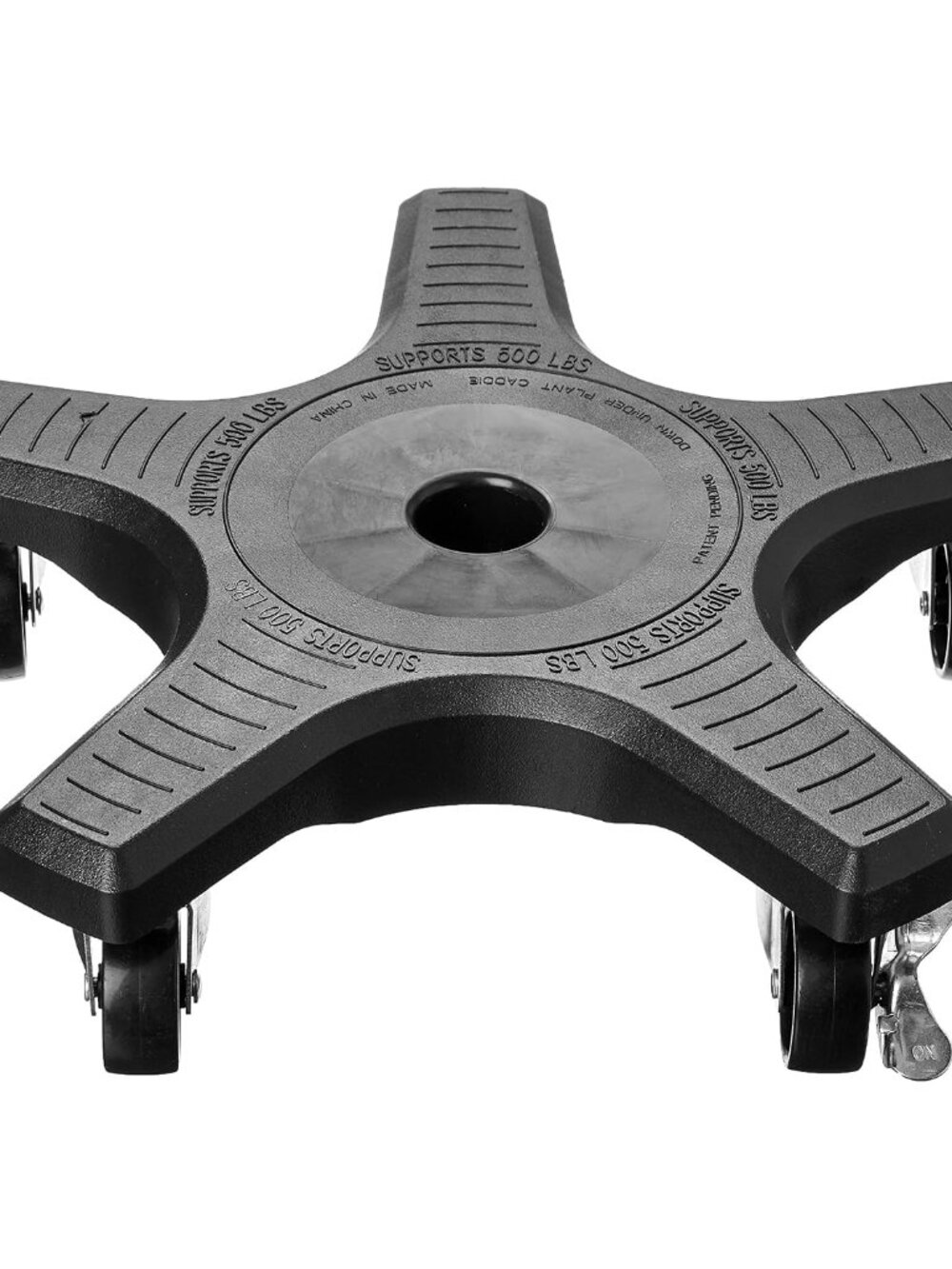 16" Plant Caddie - Heavy-Duty Rolling with Locking Wheels, 500 lb Capacity – Dur